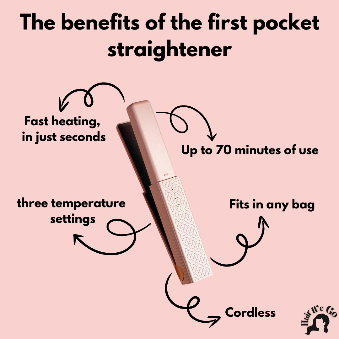 Pocket Straightener™ Hair We Go + Free EBOOK